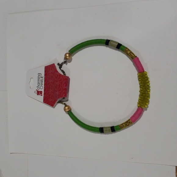 Charming Charlie Colorful Statement Necklace - Fun & Vibrant Women's Jewelry - Picture 9 of 11